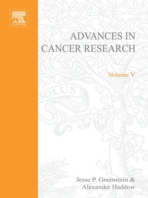 cover image of Advances in Cancer Research